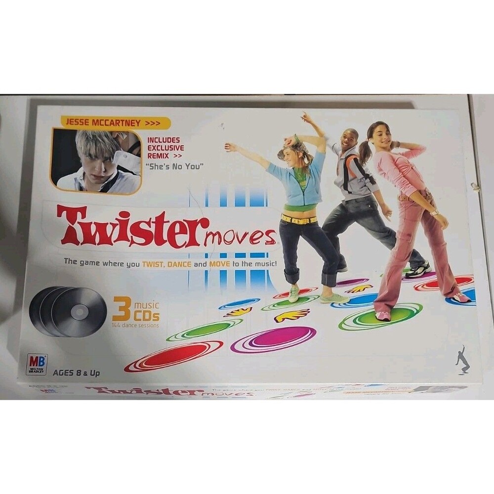 Twister Moves Aaron & Nick Carter Game (2003) – Dance Party, Disc 2 Missing -